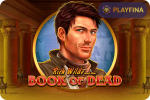Book of Dead at Playfina Casino