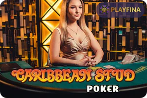 Caribbean Stud at Playfina Casino