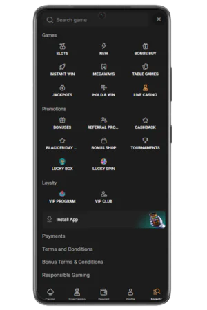 Navigation Menu