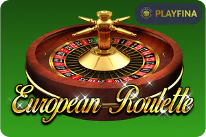 European Roulette at Playfina Casino
