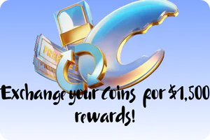 Exchange your Coins for $1,500 rewards CasinoLab