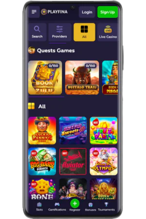 Playfina Casinos Games