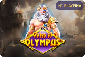 Gates of Olympus at Playfina Casino app