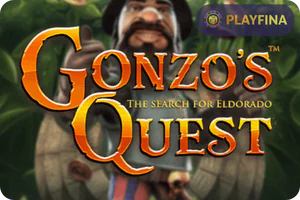 Gonzo's Quest at Playfina Casino