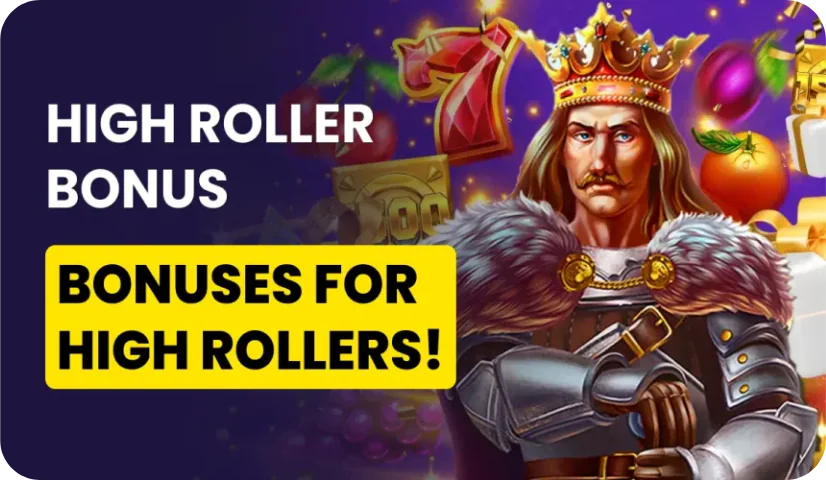 Playfina Casino High Roller Bonus