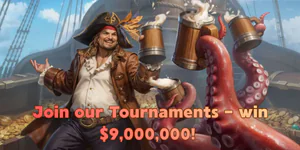 Join our Tournaments - win $9000000 FatPirate