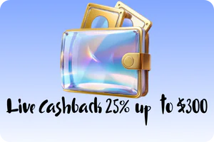 Live Cashback 25% CasinoLab