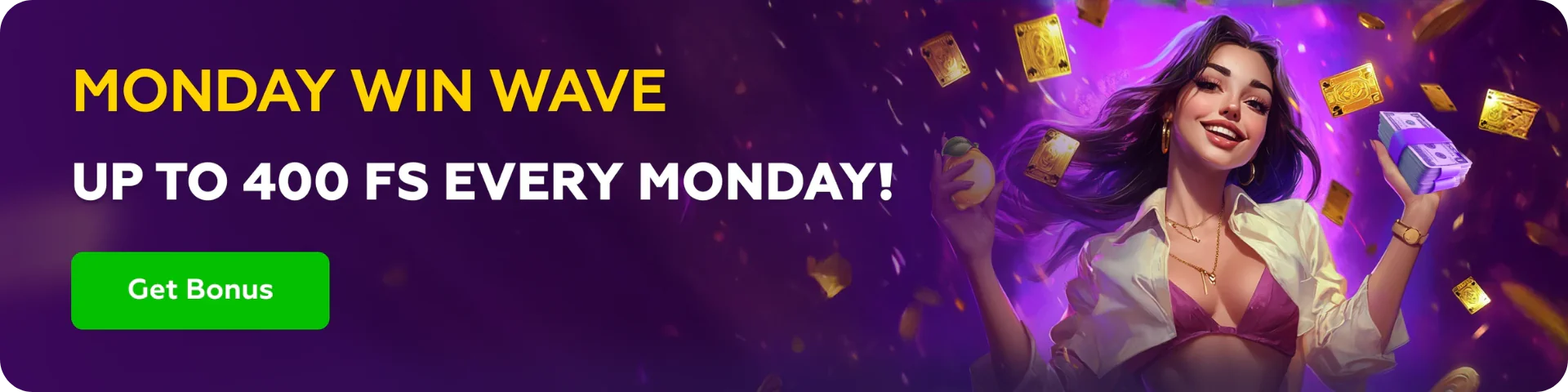 Playfina Casino Monday Win