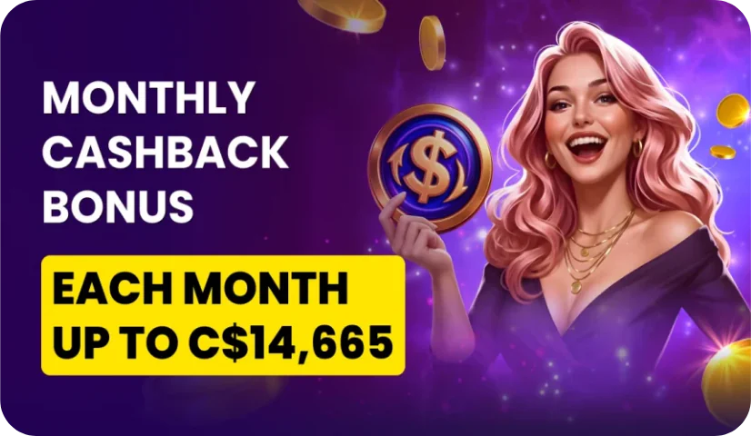 Playfina Casino Monthly Cashback