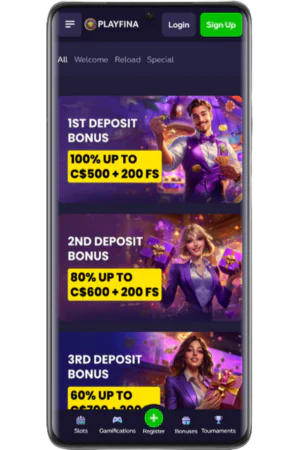 Playfina Casinos Promotions