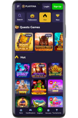Playfina Casinos Slots
