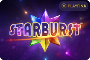 Starburst at Playfina Casino