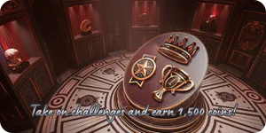 Take Challenges Earn 1500 Coins