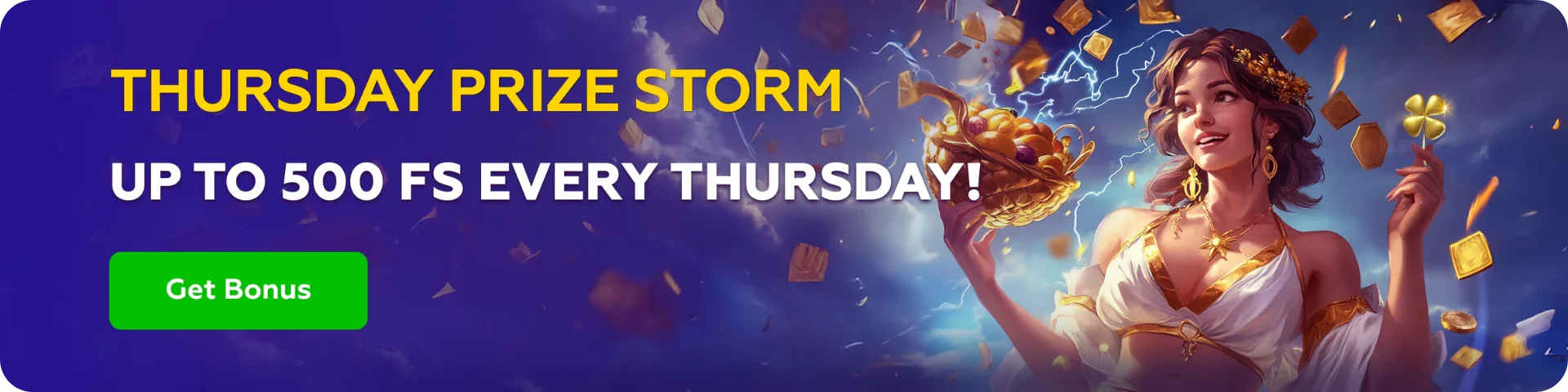 Playfina Casino Thursday Prize Storm