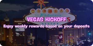 Vegas Kickoff Weekly Rewards