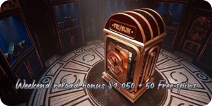 Weekend Reload Bonus C$1050 + 50 Free Spins