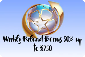 Weekly Reload Bonus 50% CasinoLab