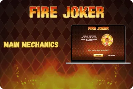 Main mechanics in game Fire Joker