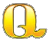 Q symbol in Reel King