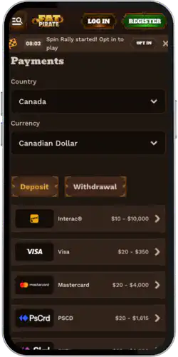777 Vegas Slot Make a deposit
